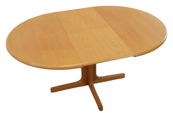 Image 1 of Vintage Lübke Zolling ronde eettafel verlengbaar 