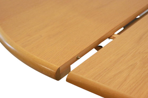 Image 1 of Vintage Lübke Zolling ronde eettafel verlengbaar 