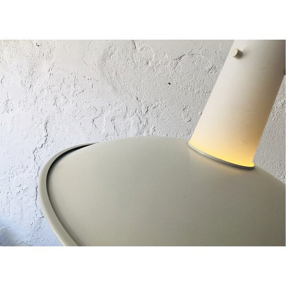 Image 1 of Vintage hanglamp van metaal en opaline glas, Duitsland 1960