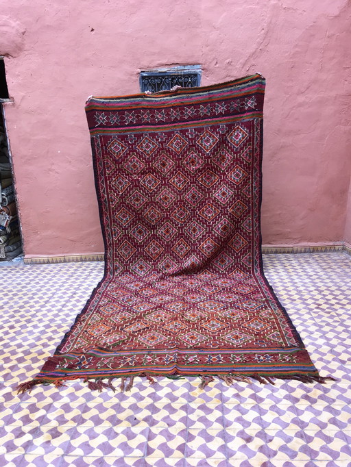 Beni M'Guild Vintage Vloerkleed 379 X 181 Cm