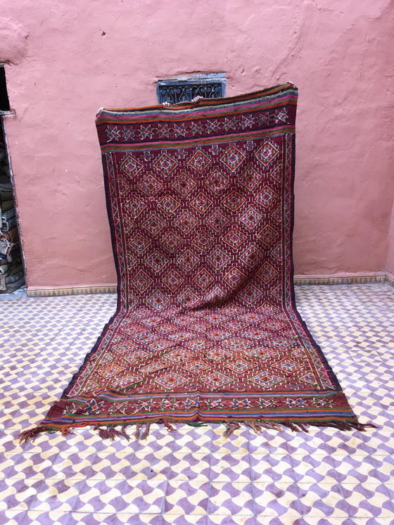 Image 1 of Beni M'Guild Vintage Vloerkleed 379 X 181 Cm