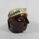 KARAF CASANIS, KERAMIEK, MOORS HOOFD, JAREN 60