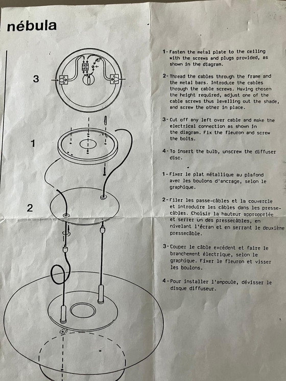 Image 1 of  Hanglamp Nebula Van Sargot . Ontwerp Jordi Vilardell
