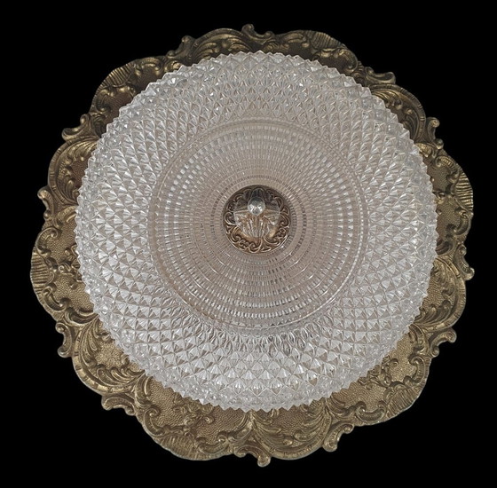 Image 1 of 2091 Vintage Hollywood Regency Style Barok Plafonniere