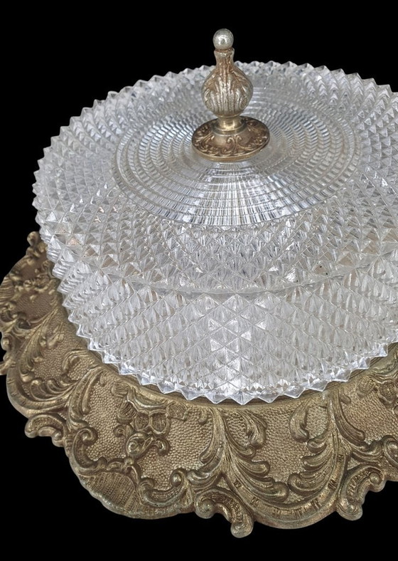 Image 1 of 2091 Vintage Hollywood Regency Style Barok Plafonniere