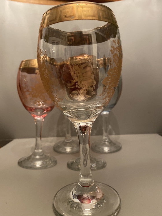 Image 1 of 5 Verres À Pied Murano