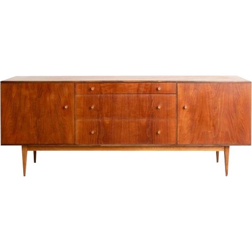 Vintage teak en eiken dressoir van Richard Hornby, 1960
