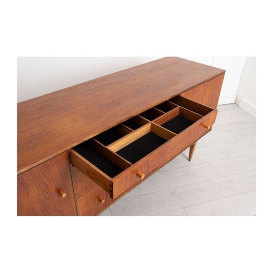 Image 1 of Vintage teak en eiken dressoir van Richard Hornby, 1960