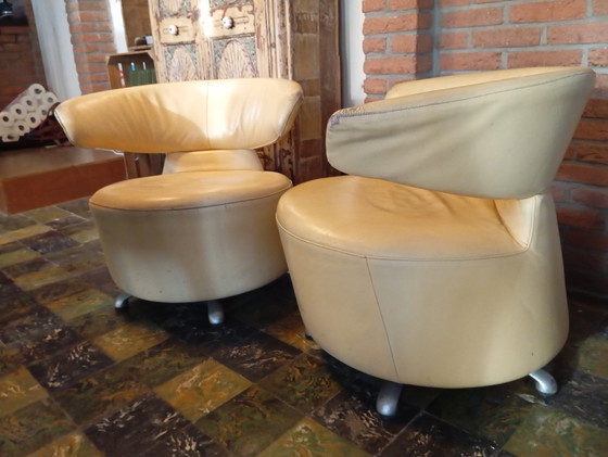 Image 1 of 2x Cassina Aki Biki Club Zetels