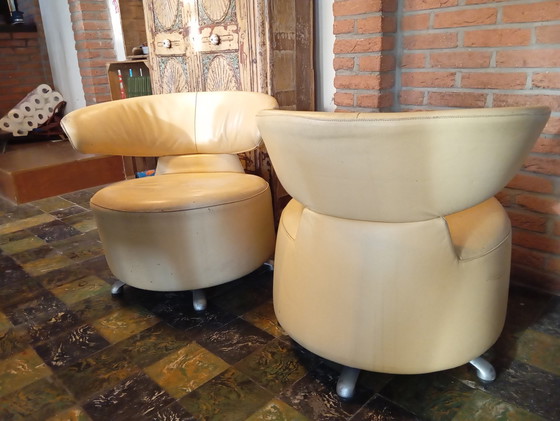 Image 1 of 2x Cassina Aki Biki Club Zetels