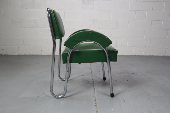 Image 1 of Bauhaus Tubular Cantilever Chair, 1930'S