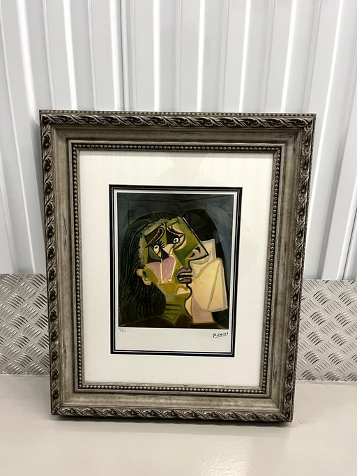 Picasso - Weeping women litho