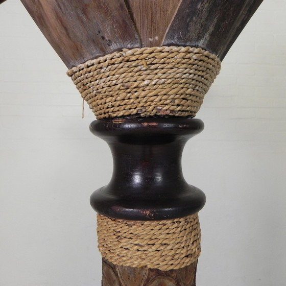 Image 1 of Staande Palmboom Lamp, Jaren 70
