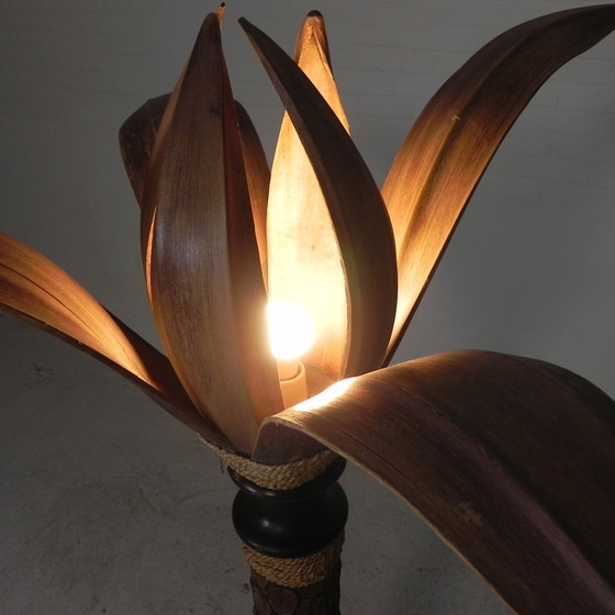 Image 1 of Staande Palmboom Lamp, Jaren 70