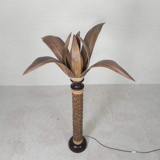 Image 1 of Staande Palmboom Lamp, Jaren 70