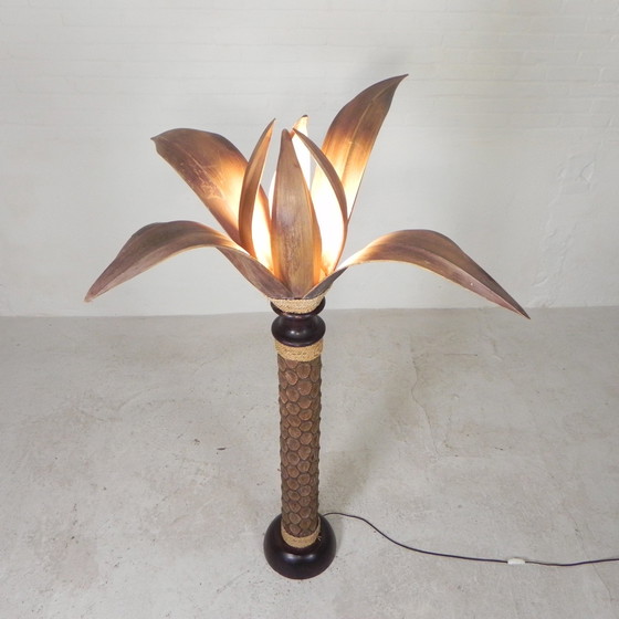 Image 1 of Staande Palmboom Lamp, Jaren 70