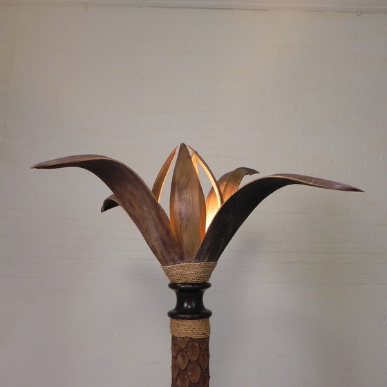 Image 1 of Staande Palmboom Lamp, Jaren 70