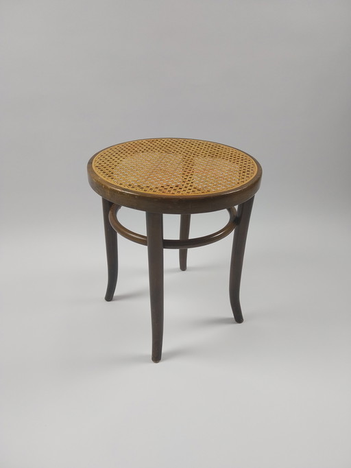 Vintage Bentwood Krukje Tabouret