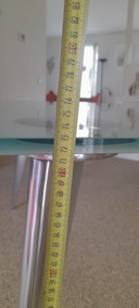 Driade Aleph by Starck eettafel glas/metaal