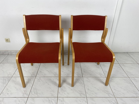 Image 1 of 4x Kvist Denemarken Scandinavisch Design eetkamerstoel