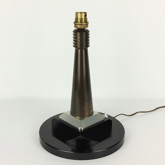 Image 1 of Vintage metalen bureaulamp 1950