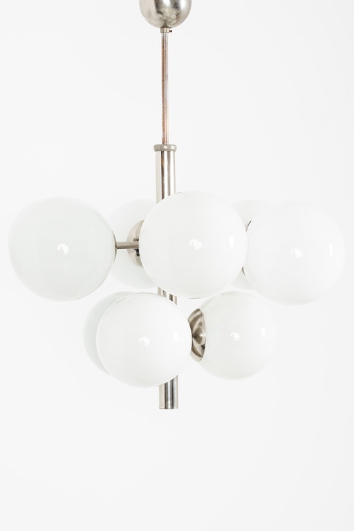 Chromen kroonluchter/sputnik lamp