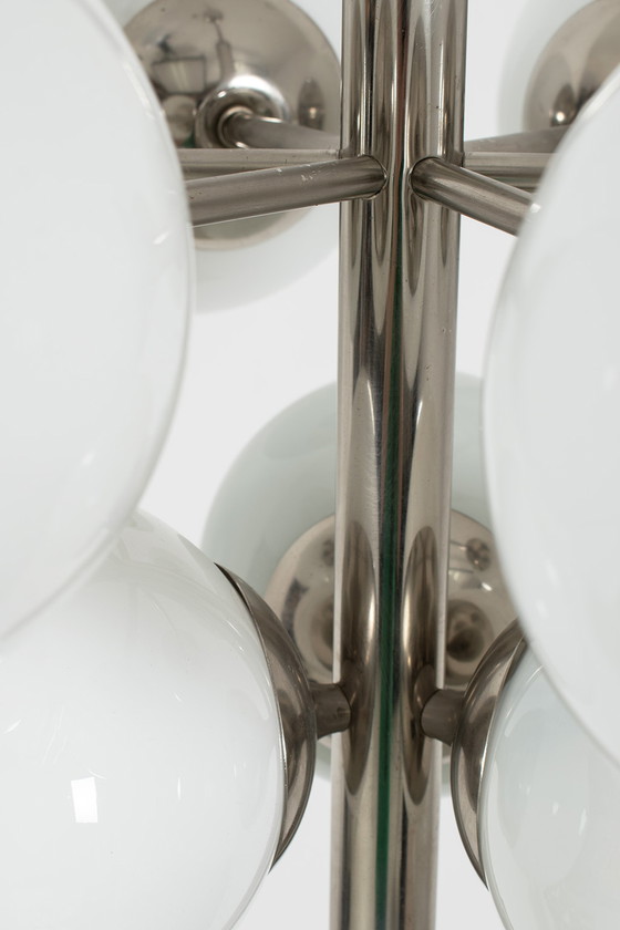 Image 1 of Chromen kroonluchter/sputnik lamp