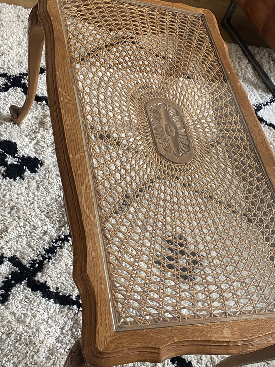 Image 1 of Vintage Webbing Coffeetable Salontafel