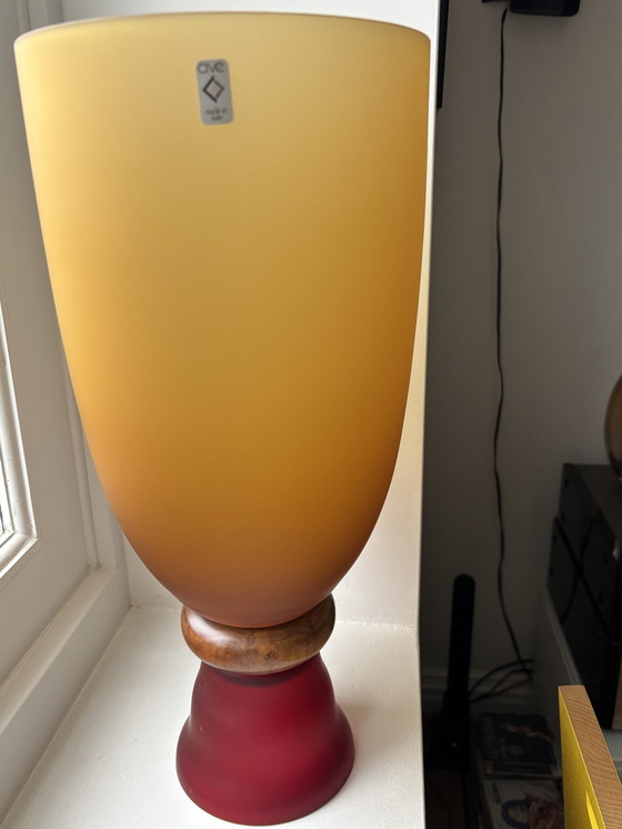 Image 1 of Cive Italiaanse Vaas Murano Glas