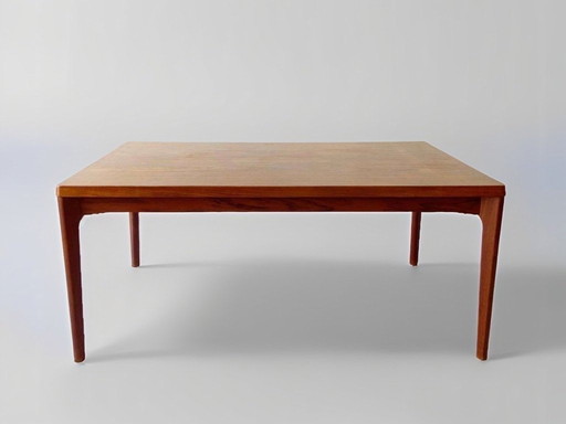 Deense Henning Kjaernulf Tafel Tafel + 2 laden Eetkamertafel Eetkamertafel 1960 Mid Century Teakhout