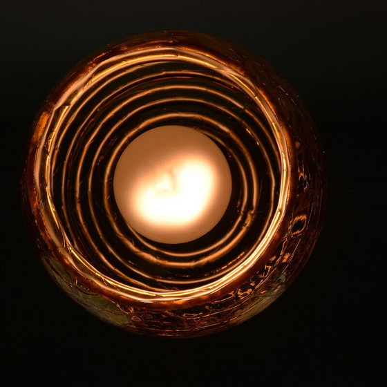 Image 1 of Vintage natriumglas hanglamp, Polen 1970