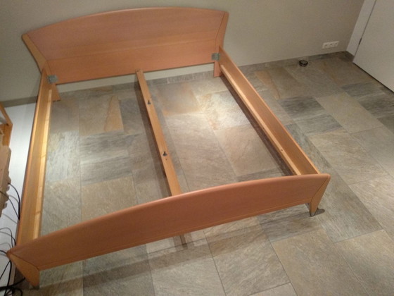 Image 1 of Hülsta: Design Bed Met 2 Nachtkastjes