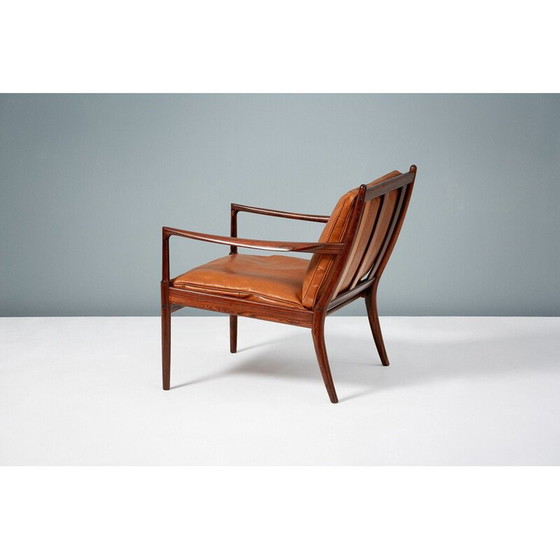 Image 1 of Paar "Samso" rozenhouten loungestoelen van Ib Kofod-Larsen 1960