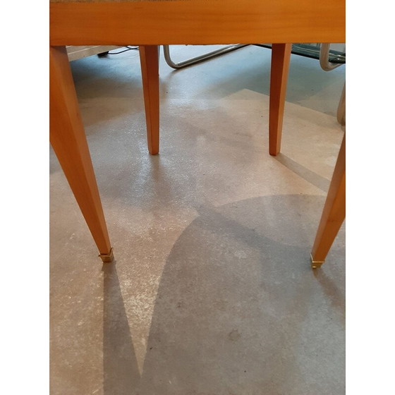 Image 1 of Suite van 6 vintage art deco stoelen Dominique 1940