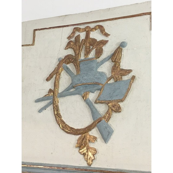 Image 1 of Vintage Lodewijk XVI spiegel van houtsnijwerk, 1780