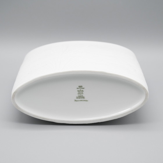 Image 1 of Rosenthal Rosamunde Nairac Bisque Porseleinen Anemone Vaas Duo Op-Art H19Cm +23Cm