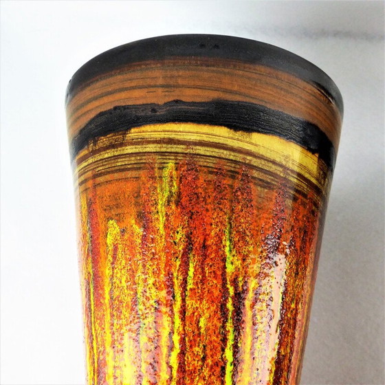 Image 1 of Paar vintage keramische Saint Clement vazen, 1960