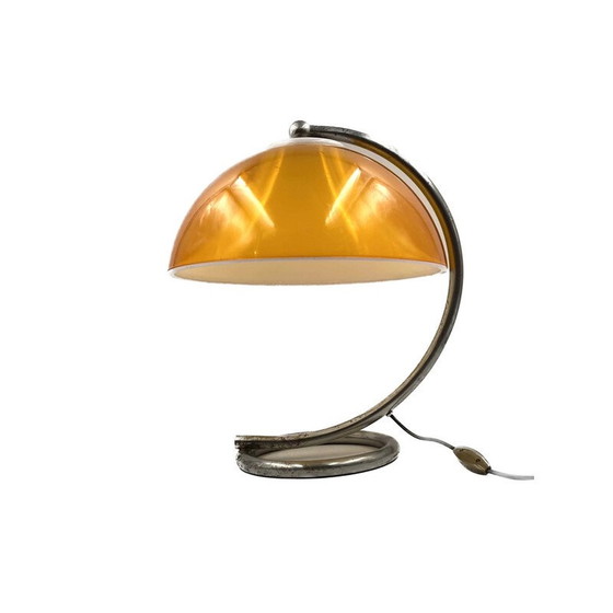 Image 1 of Vintage tafellamp in plexiglas en metaal, Frankrijk 1960