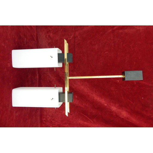 Vintage kroonluchter Arlus 1950