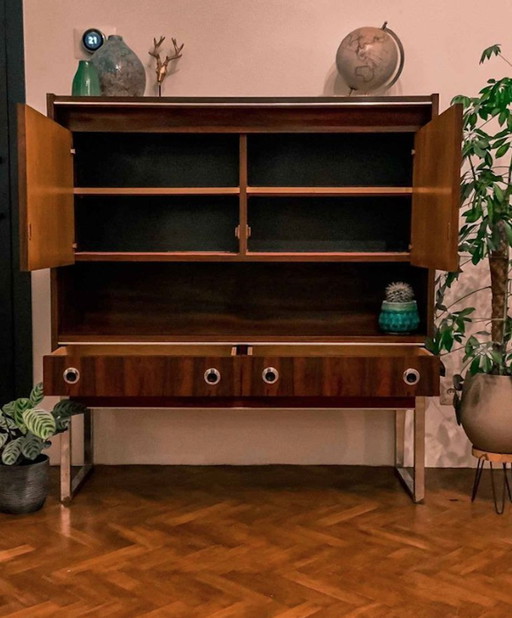 Vintage Dressoir, High-Board, Mid Century