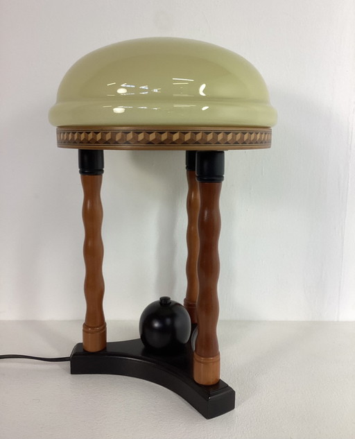 Vintage Art Deco Eighties Lamp Tafellamp Temde Leuchten