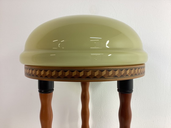 Image 1 of Vintage Art Deco Eighties Lamp Tafellamp Temde Leuchten