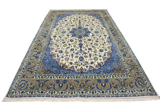 Image 1 of Origineel Isfahan Zeer Fijn Perzisch Tapijt Met Zijden Ketting 433 X 252 Cm