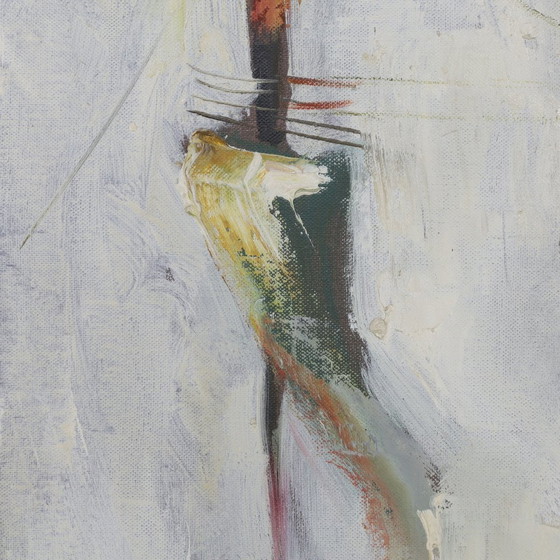 Image 1 of Abstract Schilderij - Paolo Gentilla, 1970S