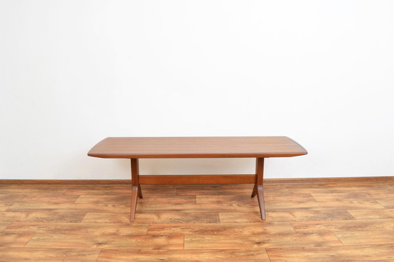 Image 1 of Mid Century Deense Teakhouten Salontafel van Johannes Andersen, 1960S.