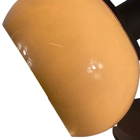 Image 1 of Vintage Herda wandlamp - Bruin acryl lamp