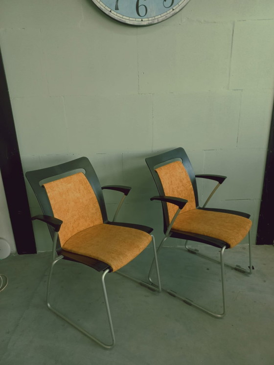 Image 1 of Gerd Lange Design Eetkamer/Vergaderstoelen Voor Kembo 