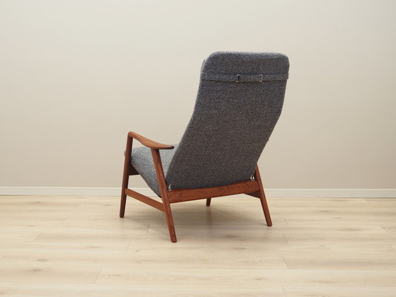 Image 1 of Teakhouten fauteuil, Scandinavisch ontwerp, 1960S, Ontwerper: Alf Svensson, Fabrikant: Fritz Hansen