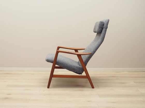 Image 1 of Teakhouten fauteuil, Scandinavisch ontwerp, 1960S, Ontwerper: Alf Svensson, Fabrikant: Fritz Hansen