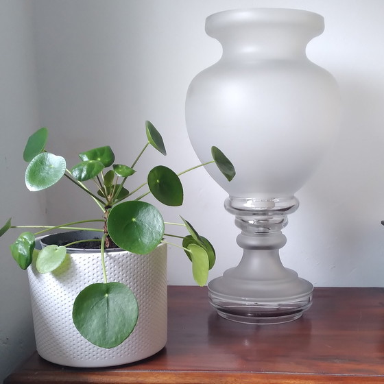 Image 1 of Dressoir glaslamp vintage